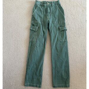 Hollister Pants Ultra High-Rise Cargo Utility Workwear Pockets
